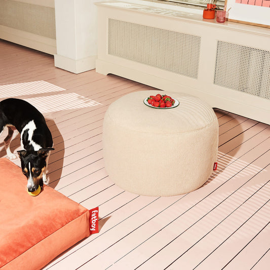 Point Large Sherpa Ottoman & Footrest — Indoor Use