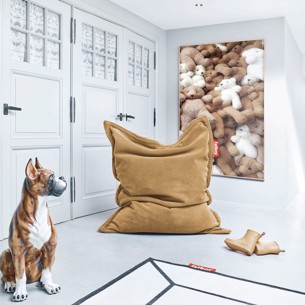 Slim Teddy Bean Bag — Indoor Use